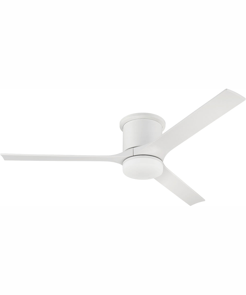60" Burke 1-Light Ceiling Fan White