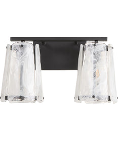 Prestige 2-light Bath Vanity Light Matte Black