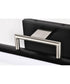 Solano  Vanity & Wall Black / Brushed Nickel