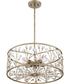 Meadow Lane 5-light Pendant Vintage Gold
