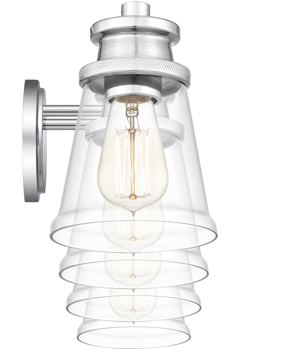 Haverfield Extra Large 4-light Bath Light Polished Chrome