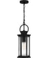 Tilmore Large 1-light Outdoor Pendant Light Matte Black
