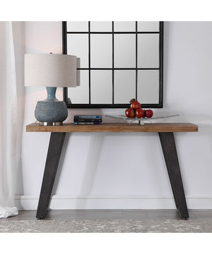 Freddy Weathered Console Table