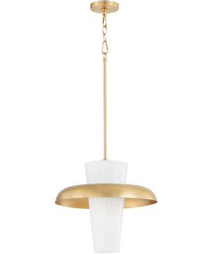 1-light Pendant Aged Brass