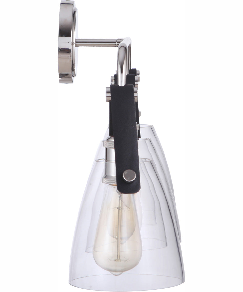 Hagen 3-Light Vanity Polished Nickel