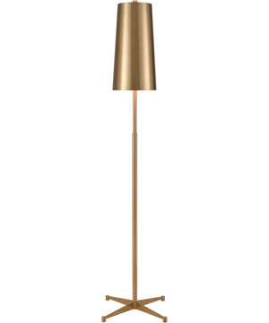 Matthias 65'' High 1-Light Floor Lamp - Aged Brass