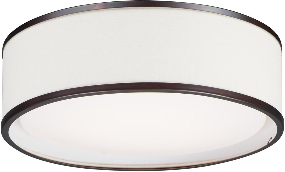 16"W Prime LED Flushmount Oil Rubbed Bronze