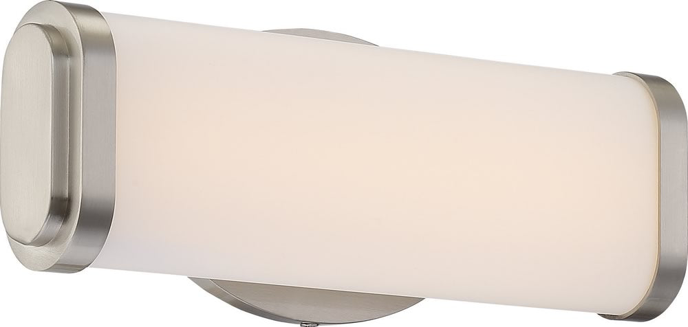 5"W Pace 1-Light LED Vanity & Wall Brushed Nickel