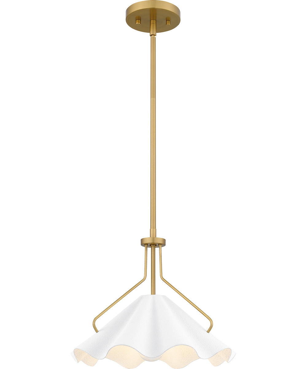 Quoizel Pendant 1-light Pendant Aged Brass