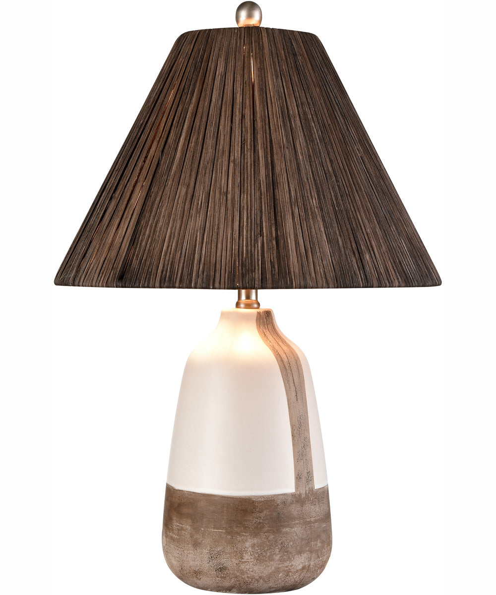 Kirkover 26'' High 1-Light Table Lamp - White Glaze