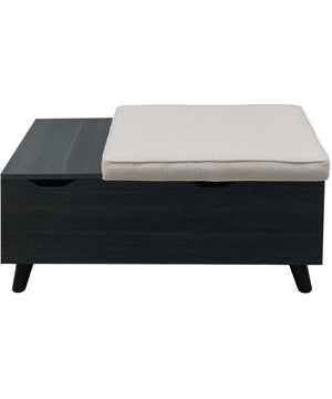 Yarlow Storage Bench Gray