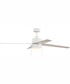 52" Terie 1-Light Ceiling Fan White