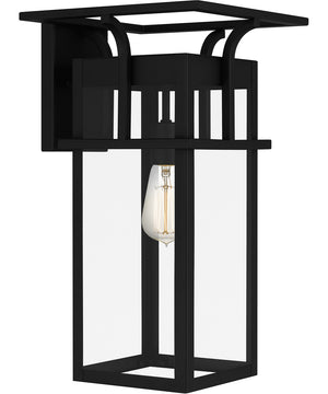 Markley Large 1-light Outdoor Wall Light Earth Black