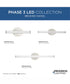 Phase 3 32 in. Large Modern 3CCT Integrated LED Linear Vanity Light Brushed Nickel