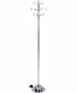 Marble Collection 12-Light 12-Light Floor Lamp Chrome With Frost Glass Shade