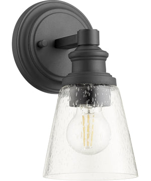 5"W Dunbar 1-light Wall Mount Light Fixture Noir