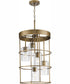 Burgess 5-Light Modern Farmhouse Hall & Foyer Light Aged Bronze