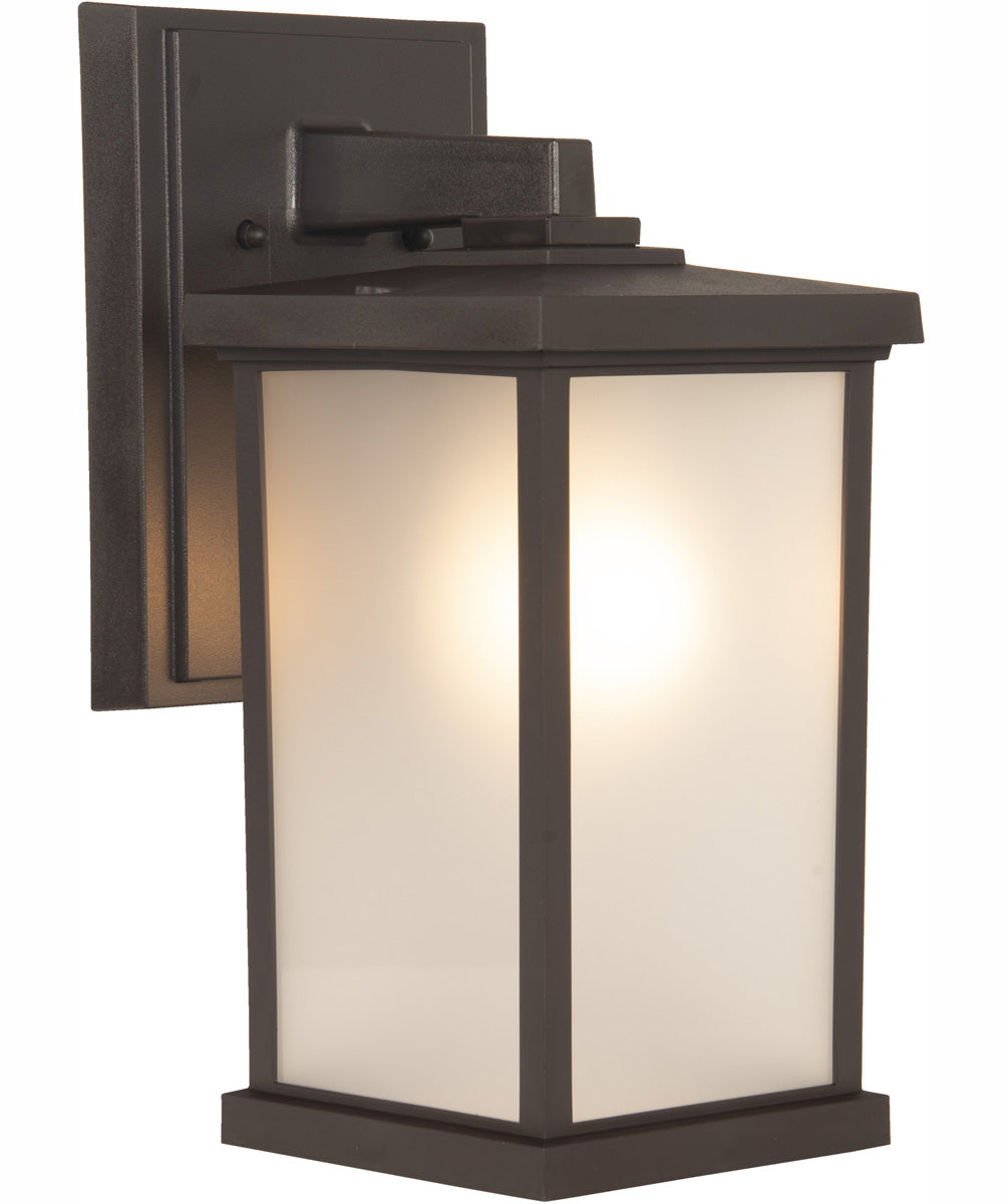 Resilience Lanterns 1-Light Outdoor Wall Lantern Bronze