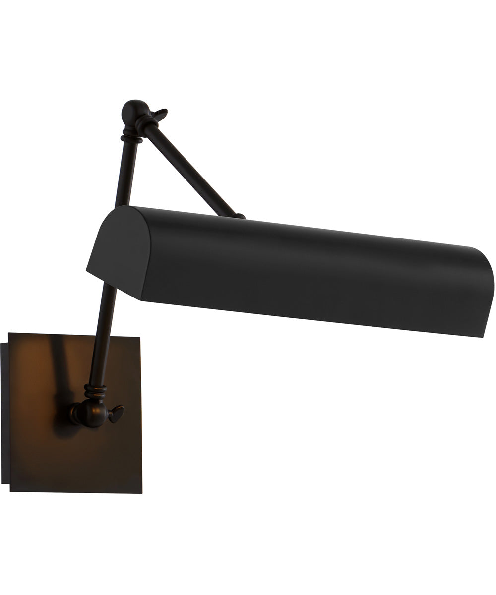 2-light Wall Mount Light Fixture Matte Black
