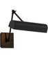 2-light Wall Mount Light Fixture Matte Black