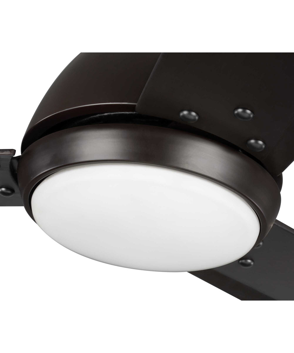 Oriole 60" 3-Blade Ceiling Fan with LED Light Architectural Bronze