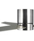 Braden 56" 3-Blade Indoor Hugger Ceiling Fan Brushed Nickel