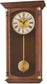 23"H Wall with Pendulum and Chime Clock