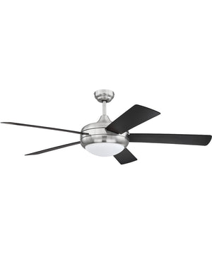 Cronus 2-Light LED Ceiling Fan (Blades Included) Brushed Polished Nickel