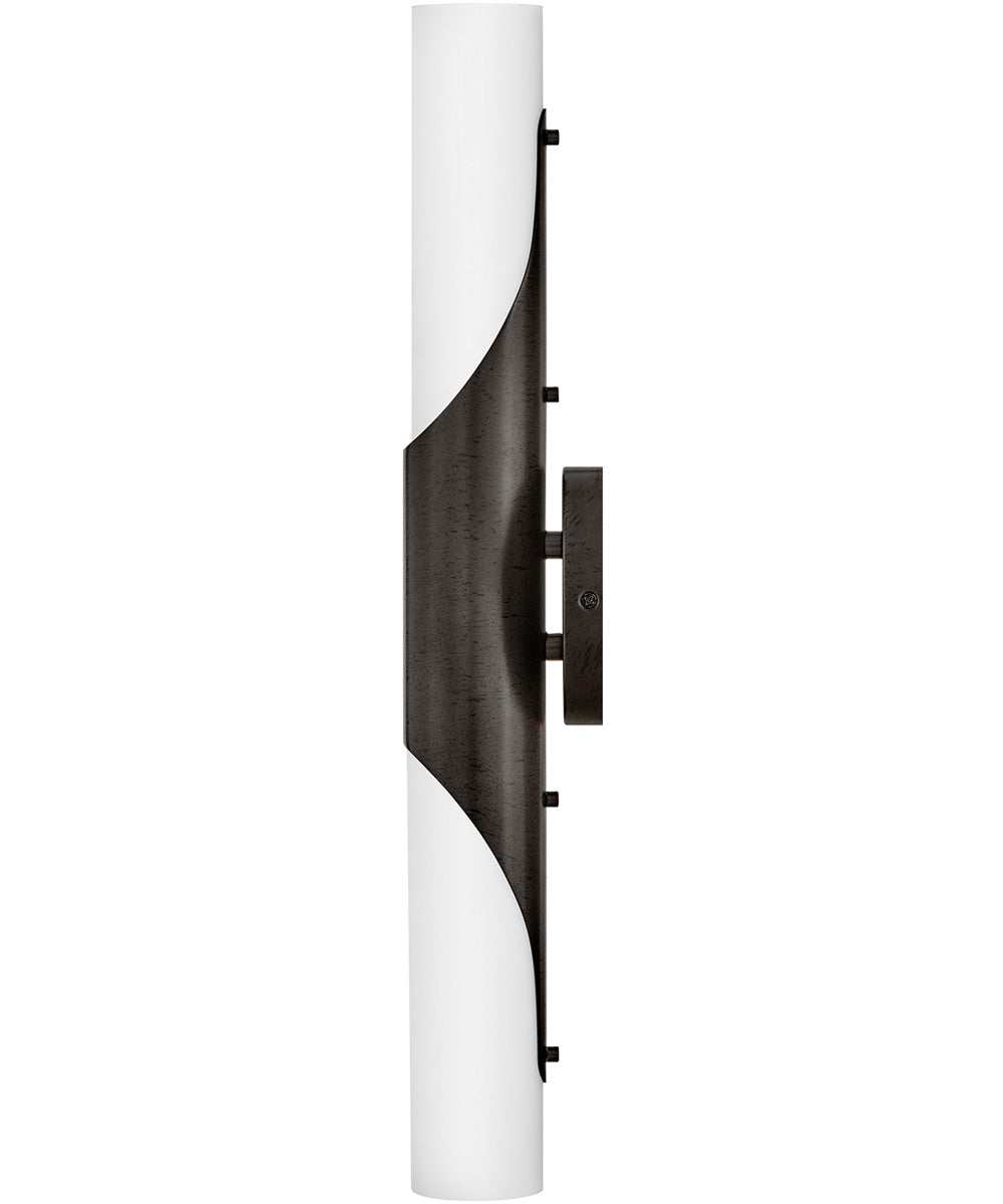 Grace LED-Light Medium LED Vanity in Textured Black Oxide