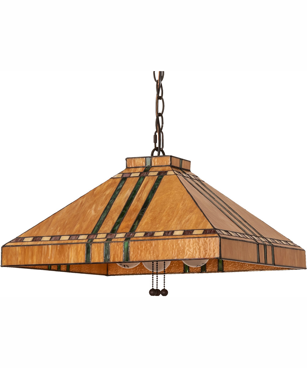 24" Wide Prairie Corn Pendant