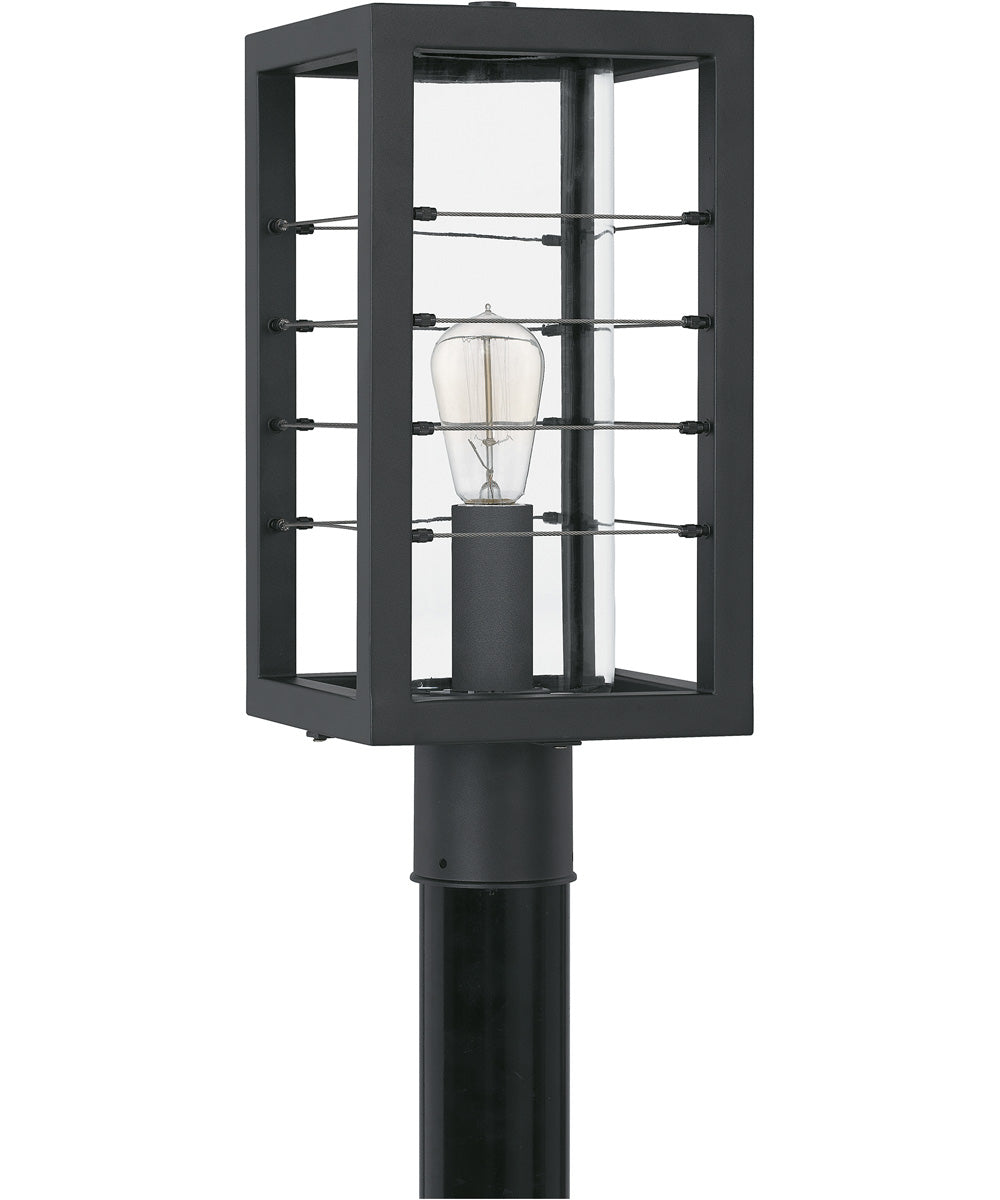 Bimini Large 1-light Outdoor Post Light Earth Black