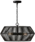 Kaiya 4-Light Pendant Matte Black