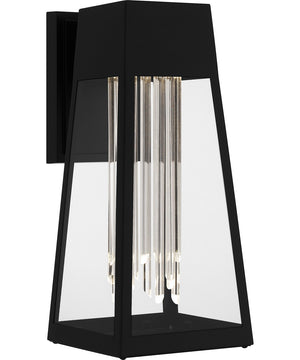 Guinn Medium Outdoor Wall Light  Coastal Armour Steel Matte Black