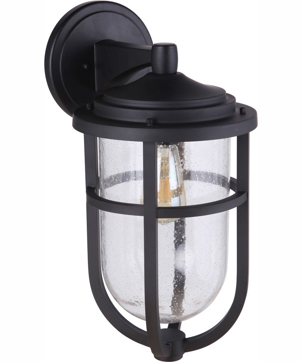 Voyage 1-Light Outdoor Wall Lantern Midnight