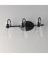 Ava 3-Light Bath Vanity Black