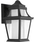 Endorse 1-Light Small Wall Lantern Textured Black