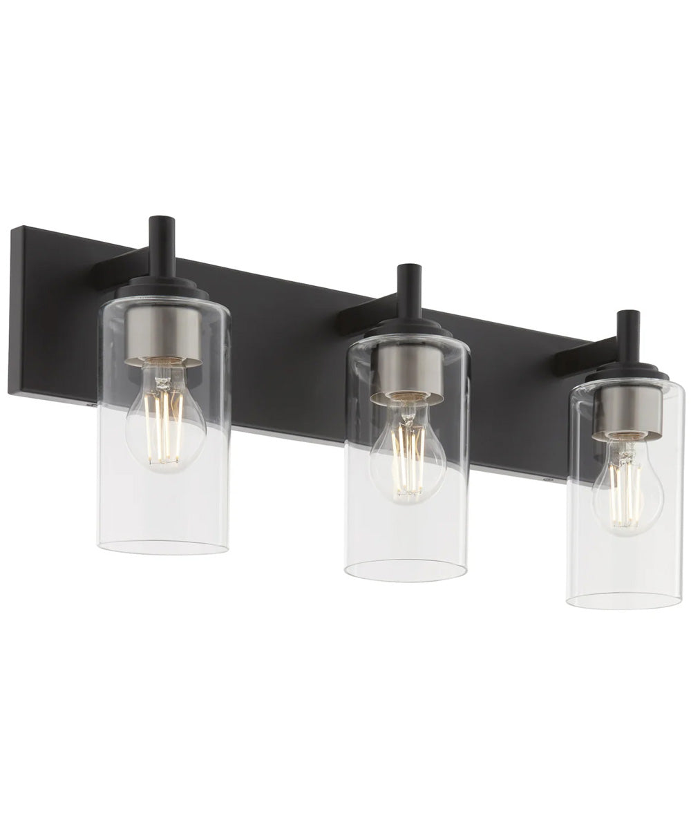 Fallstaff 3-light Bath Vanity Light Matte Black