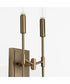 Hamilton 2-light Wall Mount Light Fixture Dark Brass