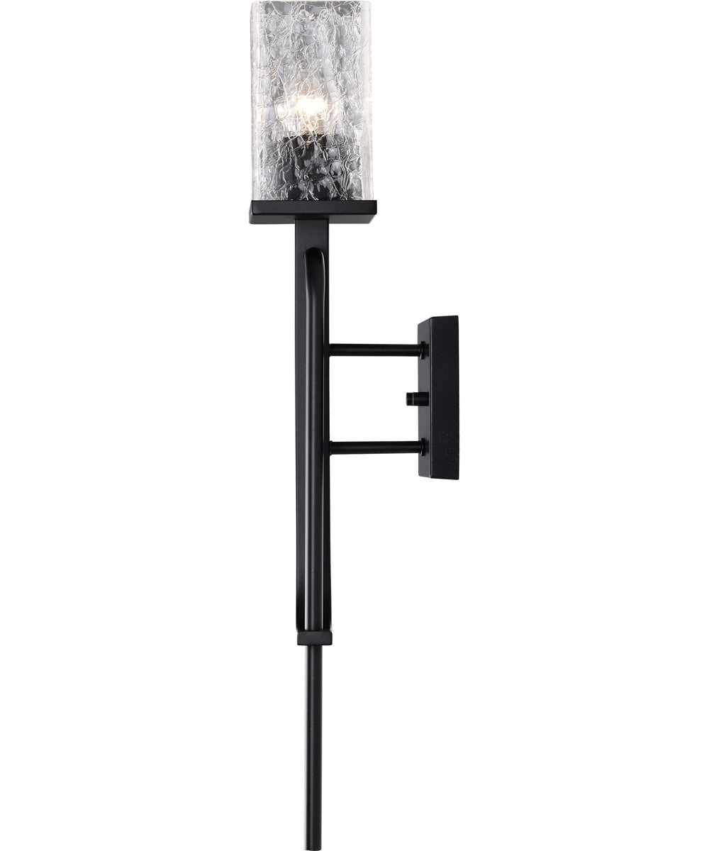 Terrace 1-Light Vanity & Wall Matte Black