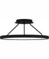 Outskirts Large Semi Flush Mount Earth Black
