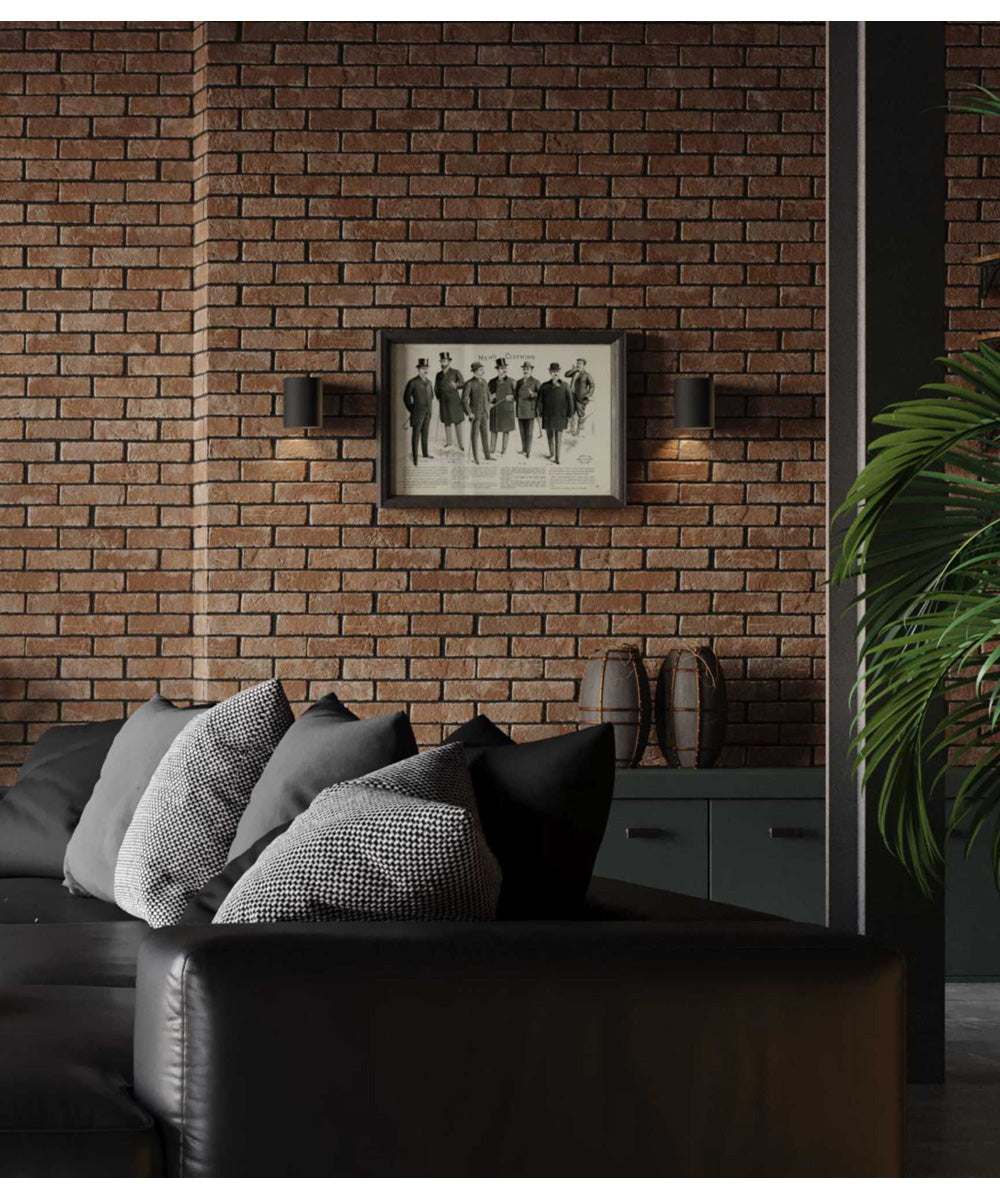 5" LED Outdoor Wall Cylinder Black