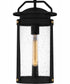 Clifton Large 1-light Outdoor Pendant Light  Coastal Armour Aluminum Earth Black
