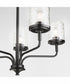 Starky 5-light Chandelier Matte Black