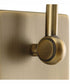 Preston 1-Light Coastal Bath Vanity Light Vintage Brass