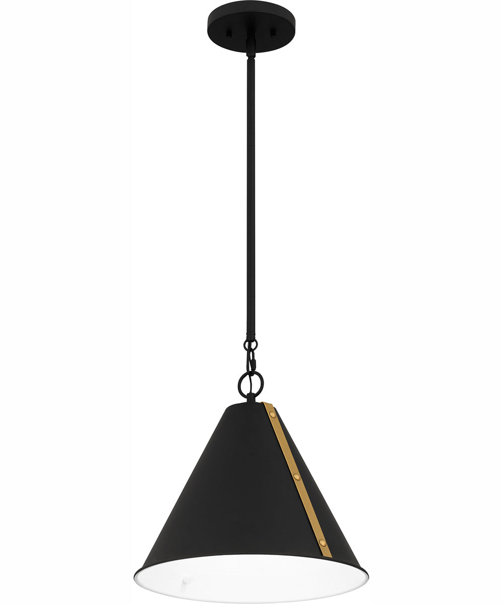 Quoizel Piccolo Pendant 1-light Mini Pendant Matte Black