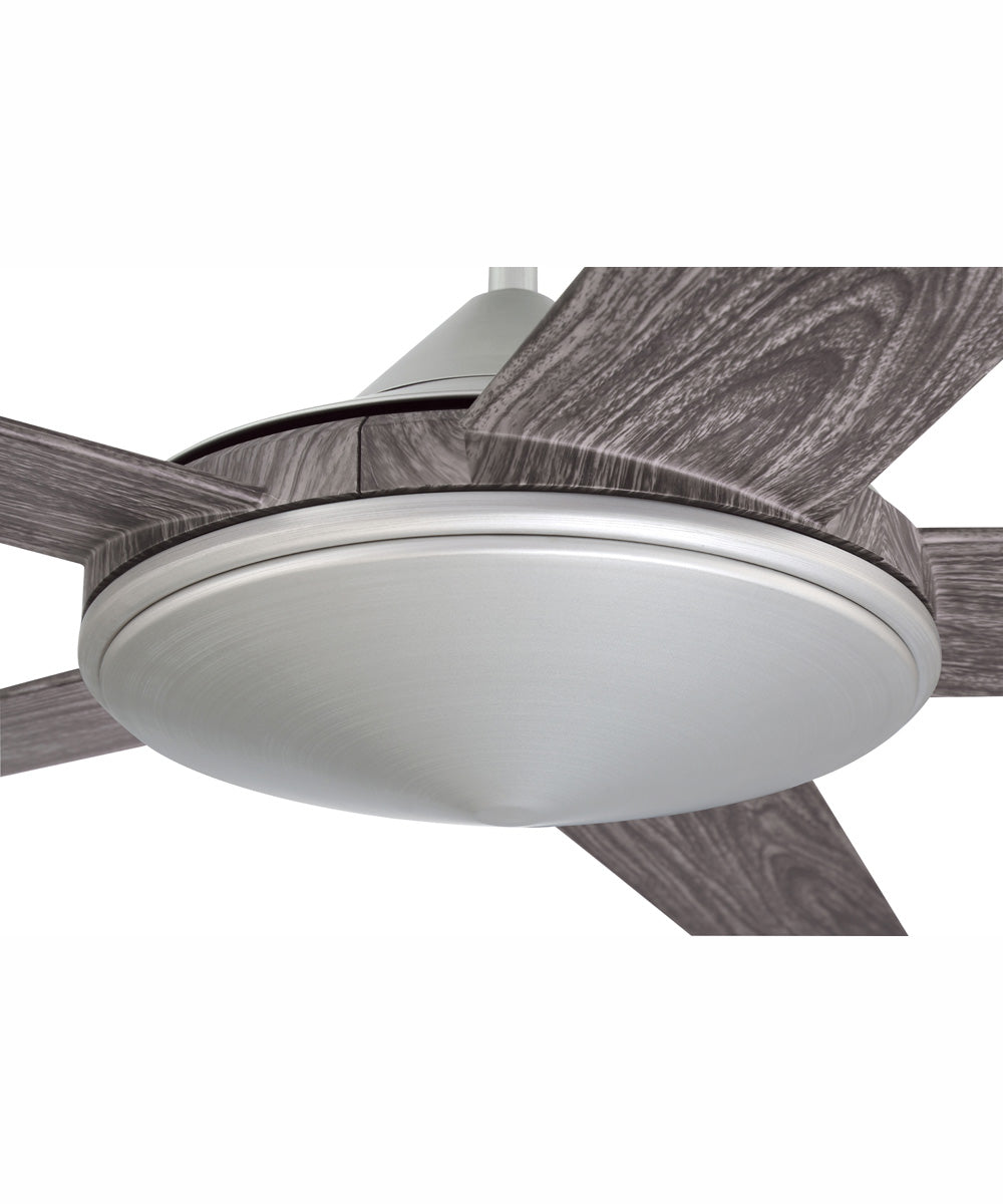 60" Delaney 1-Light Indoor/Outdoor Ceiling Fan Painted Nickel