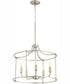 Olympus 5-light Nook Chandelier Satin Nickel
