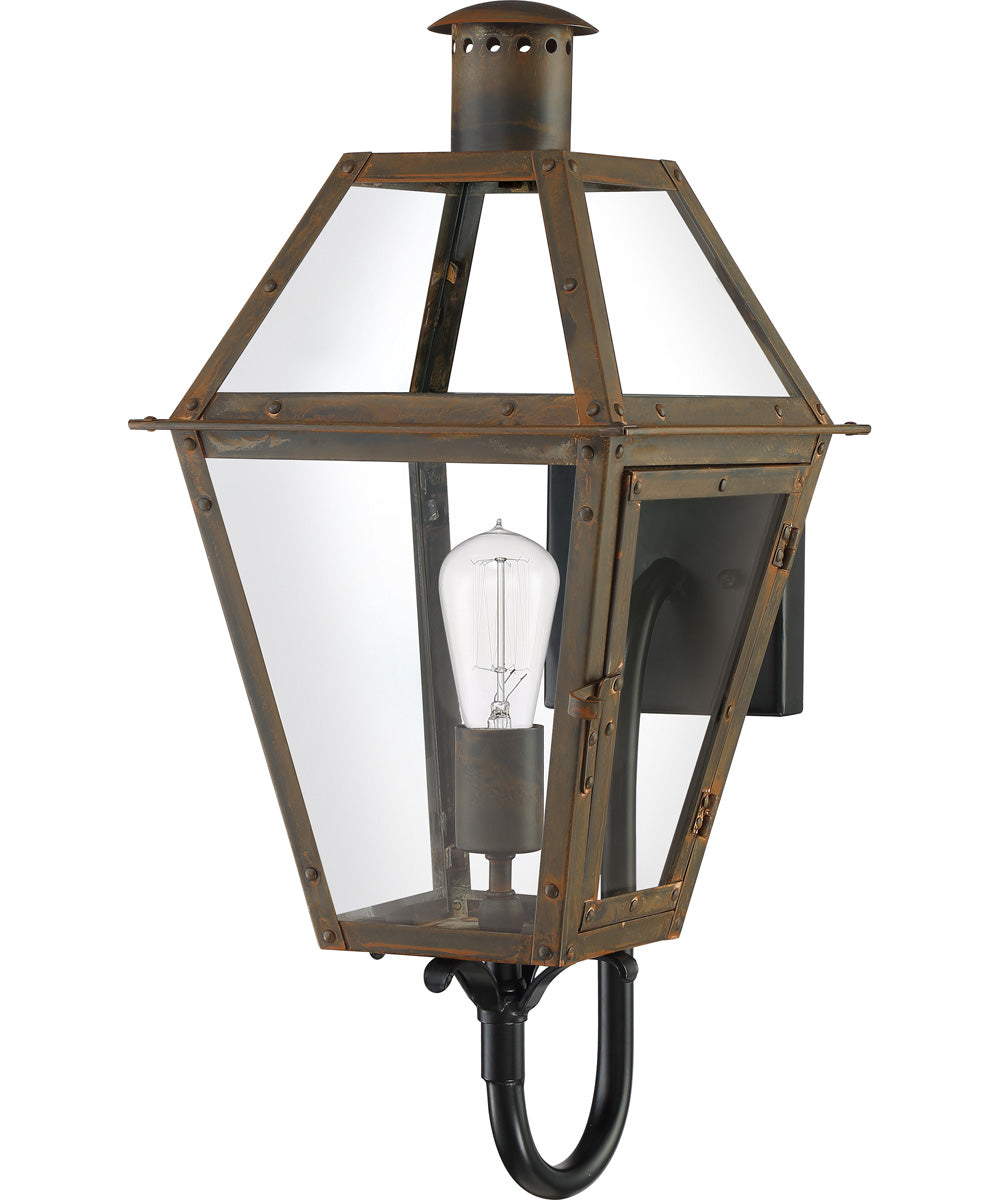 Rue De Royal Medium 1-light Outdoor Wall Light Industrial Bronze