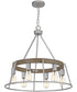 Brockton 6-light Chandelier Brushed Silver