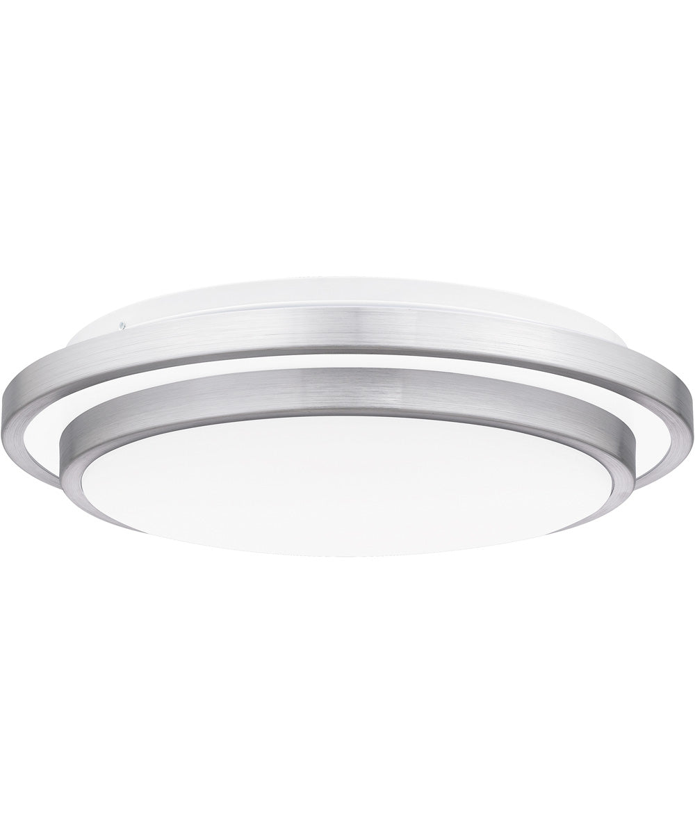 Irving  Semi Flush Mount Brushed Aluminum